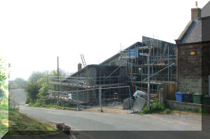 A house being built on Carr Hill Lane 24/5/2012