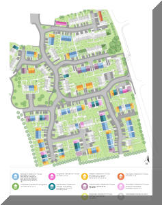 Revised Chancel Meadows site plan
