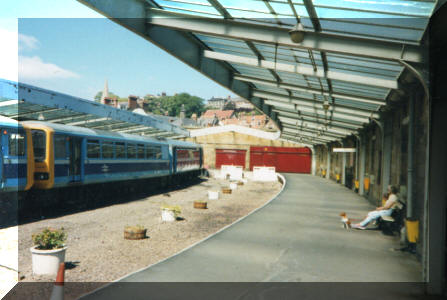 K - Inside Railway Station At Start Of Major Work 1991