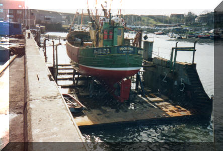 GK - The floating dry dock at Parkol Marine
