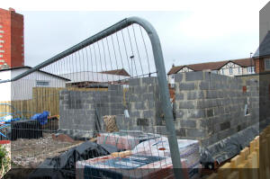 Bungalows closest to Crescent Avenue here towards the fire station