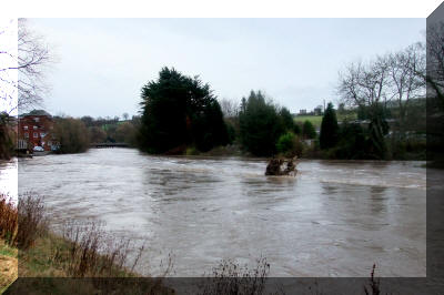 River Esk at Ruswarp looking downstream