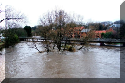 Ruswarp railway bridge from the road bridge